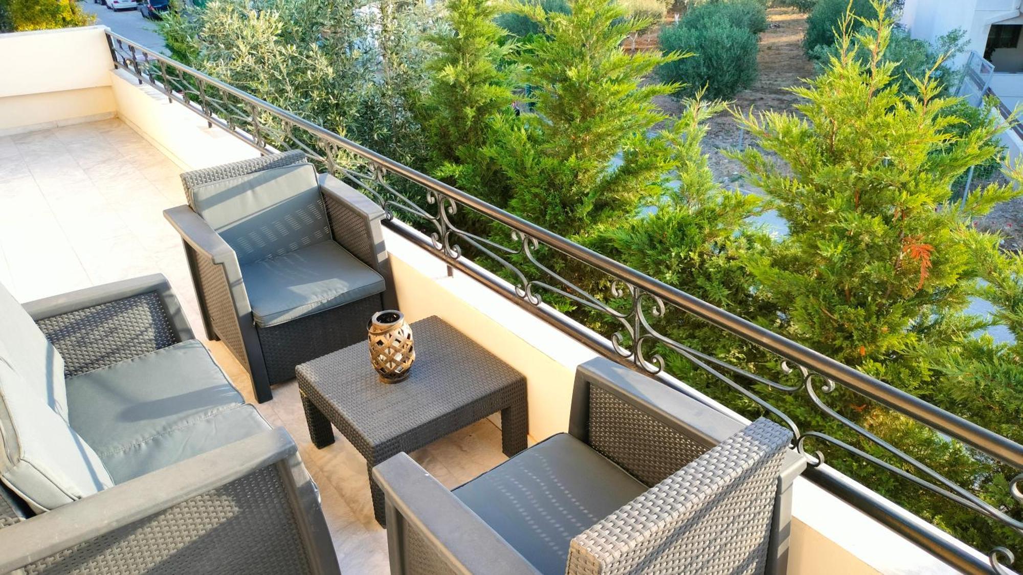 Spata Sunrise House Bagian luar foto